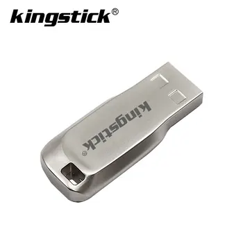Kingstick pendrive usb 16gb 32gb 64gb 128 gb metalinė usb flash drive flash 
