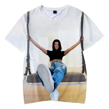 Kūrybos Hype Namas Trumpas Rankovės Marškinėliai Charli Damelio Marškinėliai Vyrų/Moterų Addison Rae T-shirt 3D Boy/girl Drabužiai Viršūnės