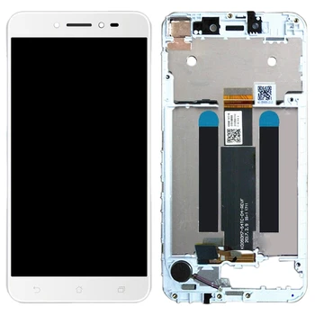 LCD Ekrano ir skaitmeninis keitiklis Visą komplektuojami su Rėmo Asus ZenFone Gyventi ZB501KL X00FD A007