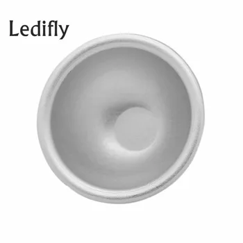Ledifly 2 Vnt Karšto Pardavimo 3D Aliuminio Lydinio Ball Sferoje, Vonia Bomba Pelėsių Torto Kepimo Pyragai, bandelės, Pelėsių 4,5 x 2cm 5.5 x 2.5 cm, 6,5 x 3cm