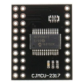 MCP23017 Serial Interface Modulis IIC I2C SPI MCP23S17 Dvikryptis 16-Bitų I/O Expander Smeigtukai 10Mhz Serial Interface Modulis