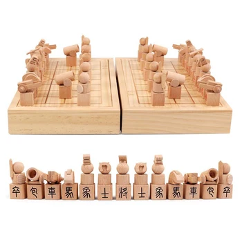 Medinis Sulankstomas Kinų Tradicinės Šachmatų Stalo Kinų Šachmatai Žaidimas Strategija, Xiang Qi, stalo Žaidimai, Šeimos, Vaikams, Suaugusiems