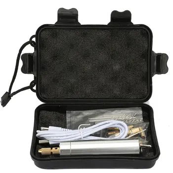 Mini rankinis Grąžtas Elektros USB Rankinį Grąžtą Su Bitų Keičiamas Griebtuvas Medžio, Plastiko Graviravimas Gręžimo Įrankis Gręžimo Graverio Pen