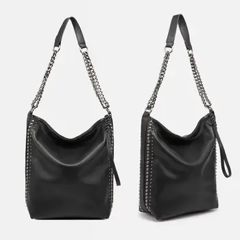 Moteris maišo 2021 naujos mados krepšys mažų minios maišelį didelės talpos, vieną pečių maišą nešti didelis maišas kibirą, maišą moteris
