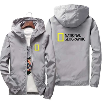 National Geographic Jacket Mens Tyrimo Ekspedicija Mokslininkas Viršuje Jacket Mens Mados Lauko Drabužiai Juokinga Švarkelis Hoodie