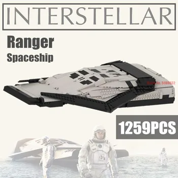 Naujas 1259PCS Filmo Space Star Wars Serijos Interstellars Rangers 