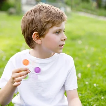 Naujas Naujiena Fidget Suktuko Pop Žaislai Anti Stresas Verpimo Suaugę Vaikai Juokinga Apversti Piršto Žaislai Fidget Žaislai Įtempių Vaikas Dovana