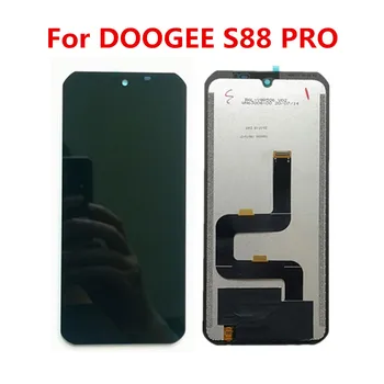 Naujas Originalus Už DOOGEE S88 Pro 6.3 colių 2160*1080 LCD Ekranas + Touch Ekranas skaitmeninis keitiklis Asamblėjos Pakeitimo Stiklo Skydelis