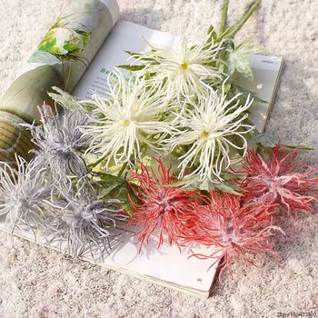 NAUJAS padirbtų augalų filialas fleur artificielle plastiko, Dirbtinės Gėlės, vestuvių papuošalai Kalėdų flores artificiales