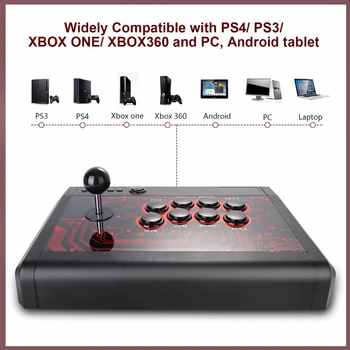 Nešiojamų Arcade Kovoti su Lazda, Kovos Kreiptuką Sony Playstation 4 PS4/ Slim Pro/ PS3/ XBOXONE S/XBOX 360/ PC /Android/Jungiklis
