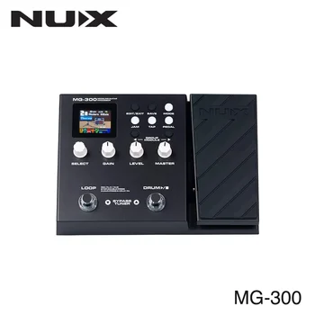 NUX MG-300 Įvairių Efektų Pedalas iš Anksto Poveikį,Amp Modeliavimo algoritmas, Po Poveikį,IR,56 drum beats, Linijos Gitaros Procesorius