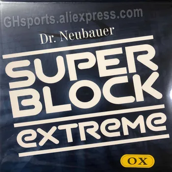 Originalus Vokietija Dr Neubauer Super Bloko Arc-įrodymas, Ilgai Spuogų iš Stalo Teniso Gumos PingPong