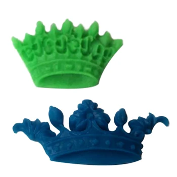 Princess Crown Formos Kepimo Formas 1PC Silikono Minkštas Pyragas Pelėsių Šokolado Muilas Pelėsių Tortas Trafaretai, Virtuvė, Pyragai, bandelės, Įrankiai