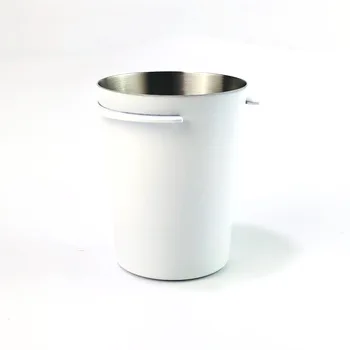 Pupelių malūnėlis milteliai imtuvas R120 šlifavimo milteliai puodelis kavos aparatas, rankena milteliai taurė