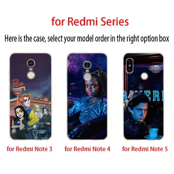 Riverdale Sezono Minkštas Atveju Padengti Xiaomi Redmi Pastaba 10 9 8 7 6 5 Pro 9s 10s 9T 8T Krepšys