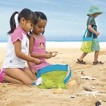 Sandėliavimo Akių Maišą Paplūdimio Žaislas, Vaikas Net Oksfordo Audinio Lauko Smėlio Įrankis, Gilinimas Įvairenybės Greitai Saugojimo Krepšys