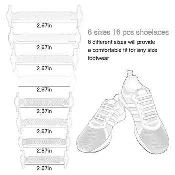 T-formos batų raišteliai Ne Kaklaraištis, Batraiščiai Vaikams Ir Suaugusiems Vandeniui Silicio Plokščių Elastinga Sporto Raišteliais Veikia Batų Raišteliai