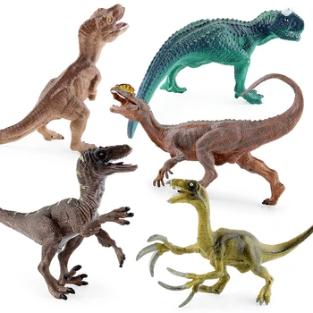 Therizinosaurus Dinozaurų Dilophosaurus Velociraptor Tyrannosaurus Rex Modelis Žaislas Priešistorinių Duomenys Modelis