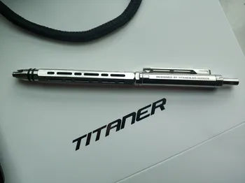TITANER Titano Lydinio Ballpoint Spustelėkite Pen Taktinis Mechaninė Pen EDC Pen dovanų