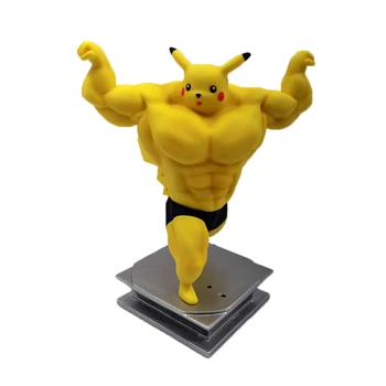 Tomy Pokemon 15-19cm Pet Surinkimo Pikachu Charmander Squirtle Psyduck Gengar Bulbasaur Raumenų Anime Duomenys Lėlės Modelis, Žaislai