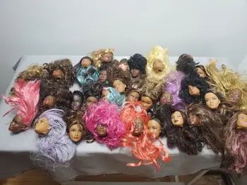Užsienio Prekybos Originalus Vadovai Barbies Lėlės priedai 