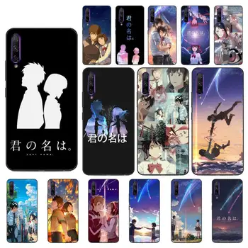 YNDFCNB Jūsų Vardas Japonų anime Telefoną Atveju Huawei Y5 II Y6 II Y5 Y6 Y7 Premjero Y7Plus Y9 2018 2019