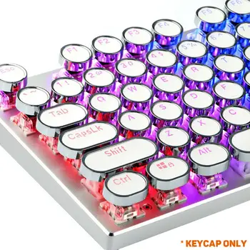 104 Klavišai Retro Turas Keycaps Double Shot Mašinėle Keycap Vyšnių MX Mechaninė Klaviatūra Apskrito Pagrindiniai Bžūp