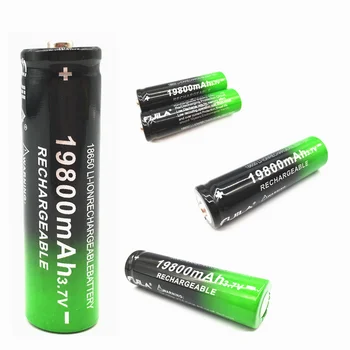 2021 18650 Li-Ion Baterija 19800mah daugkartinio Įkrovimo Baterija 3.7 V LED Žibintuvėlis Žibintuvėlį ar Įvairių Elektroninių Prietaisų Baterijos