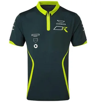 2021 Karšto F1 Formulė Vienas Komandos Logotipą Individualų Motorsport Vasaros Polo Marškinėliai Komandos Darbo Drabužiai