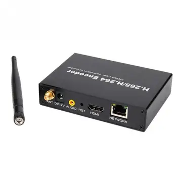 2021 naują atvykimo H. 265 H. 264 Vaizdo Garso Wifi Encoder IPTVs RTSP RTMP ONVIF Encoder H265-Live Transliacijos Transliacijos