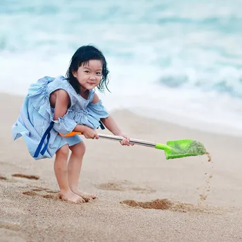 2021 Vasaros kastuvą Smėlio žaislas Vaikams, Vaikų Sniego Kastuvas Vaikams Paplūdimys Kastuvas Su Nerūdijančio Plieno Rankena juguetes playa