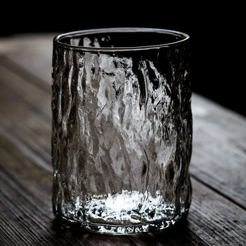 280ml Unikali Premium Viskio Stiklas Su Sunkiųjų Bazinių Roko Stiliaus Namų Baras Senamadiškas Geriamojo Stiklo Kokteilių Viskio Stiklo