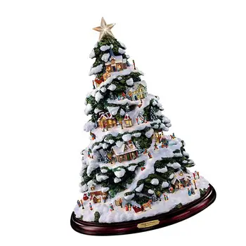 3D Kalėdų Eglutė Langą Lipdukai Kaimas Namai Žiemą Namas Su Apšvietimo, Kalėdų Senelis, senis besmegenis Kūrybos Namų Sienų Lipdukai