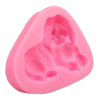 3D šuo formos silikono formos polimero molis Šokolado Pelėsių minkštas pyragas apdaila įrankis
