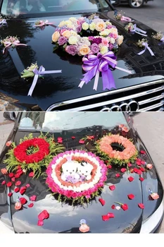 42*4cm Žiedo Apvalus Vainikas Dirbtinio Plastiko Rėmas Gyvis Gėlių Putų Purvas Vestuves Gėlių Išdėstymas Automobilių Apdailos