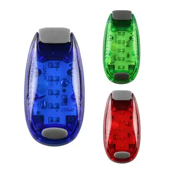 5 LED Lempos granulių naktį jojimo Atspindintis įranga, dviračių dalys, multi-funkcija saugos dviračių šviesos įrašą, kuriame veikia šviesos