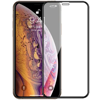 5vnt/Daug Visiškai Padengti Grūdinto Stiklo iPhone 12 Mini Pro 11 Max X XS XR 6 6s 7 8 Plus SE 2020 Screen Protector Apsauginė Stiklo