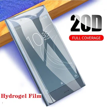 9H Padengtas Hidrogelio Plėvelė Sony Xperia Z Z1 Z2 Z3 Z4 Z5 Premium Kompaktinės M5 M4 aqua ExplosionProof Screen Protector