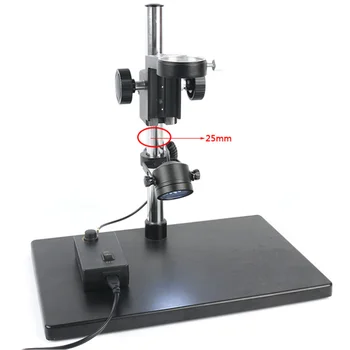 Agnicy Stereo Mikroskopas Pusėje Šviesos Šaltinis Užpildyti Šviesos 26mm 33mm Įstrižai Šviesos Šaltinis 28 LED Reguliuojamas Papildomas Šviesos Šaltinis