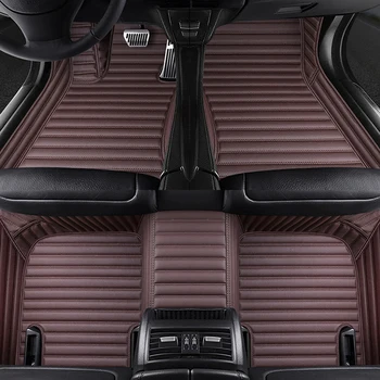 Custom 5 Seat automobilių kilimėliai audi a3 sportback 2000-2020 a3 2000-2020 automobilių aksesuarų, kilimų alfombra