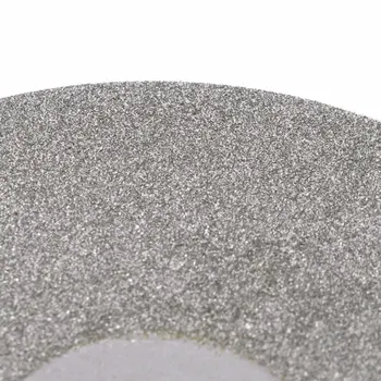 Deimantų Šlifavimo Disko Kampas Emery Stiklo Jade Poliravimo Diskas Malūnėlis Vienos Pusės 100*16mm Brangakmenių/ Agates/ Smaragdais