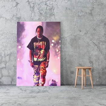 Drobė Spausdinama Scott Travis Paveikslų Sienos Menas Rap Singer Plakatas Modulinės Nuotraukas Garsaus Skaičius Kambarį Šiuolaikinio Namų Dekoro