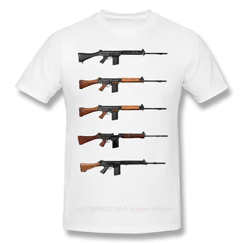 FN FAL Dešinės Rankos laisvojo Pasaulio, T-Marškinėliai Vyrams, Trumpą Vasarą, Rankovės Nuotykių MENKIŲ Žaidimai Black Ops Atsitiktinis Camiseta Laisvas