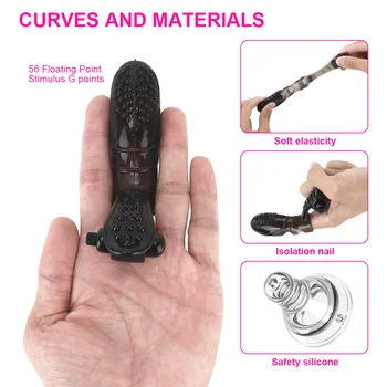 G-spot Sekso Produktai Vibracija Massager Makšties Stimuliavimas Mini Piršto Vibratorius Klitorio Stimuliatorius Suaugusiųjų Sekso Žaislai Moterims