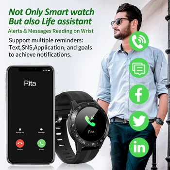 GandlEy M5 Smart Watch Vyrų GPS Smart Watch Moterų Smartwatch 2021 Laikrodžiai 2020 GPS Smartwatch 