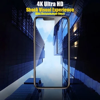 Grūdintas Stiklas iPhone 12 Pro Max Screen Protector 11 10 8 7 6 S Plus X Xs Xr SE 2020 Mini 11Pro 12Pro 8Plus 