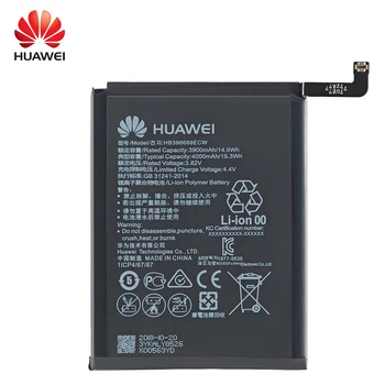 Hua Wei Originalus HB396689ECW 4000mAh Baterija Huawei Mate 9 Mate9 Pro Garbės 8C Y9 2018 Redakcija Mėgautis 7 plius Baterijas