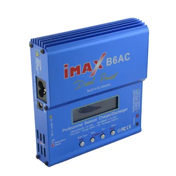 IMAX B6 AC B6AC 80W 6A Dual RC Balansą Baterijos Įkroviklio Lipo Lipo Nimh Nicd Akumuliatorius Su Skaitmeniniu Ekranu
