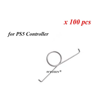 IVYUEEN 100 VNT PlayStation 5 4 PS5 PS4 L2 R2 Sukelti Mygtuką Pavasario Metalo Dalis Dualshock 5 4 DS5 Valdytojas Springs