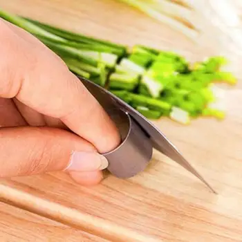 Kapojimo Piršto Raštas Plieno Supjaustyti Daržovių Peilis Apsaugoti Rankų Raštas Daugiafunkcį Virtuvės Mini Įrankis Gua O0N0